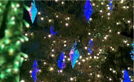 イルミネーションがと灯れば…